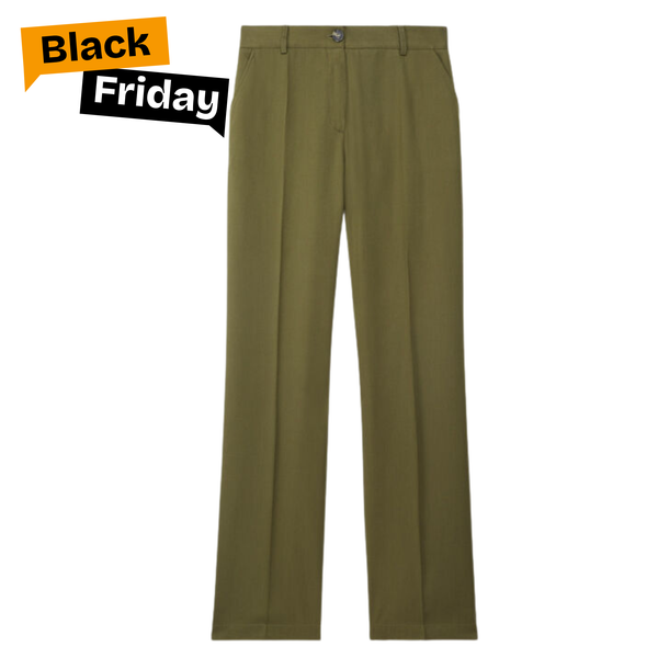 Pantalon de Tailleur "Le Tailleur" - Laine Mélangée - Velvet